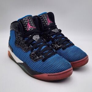 Nike Men's Air Jordan Spike Forty 819952-029 Blue Black Basketball Shoes 10 READ
